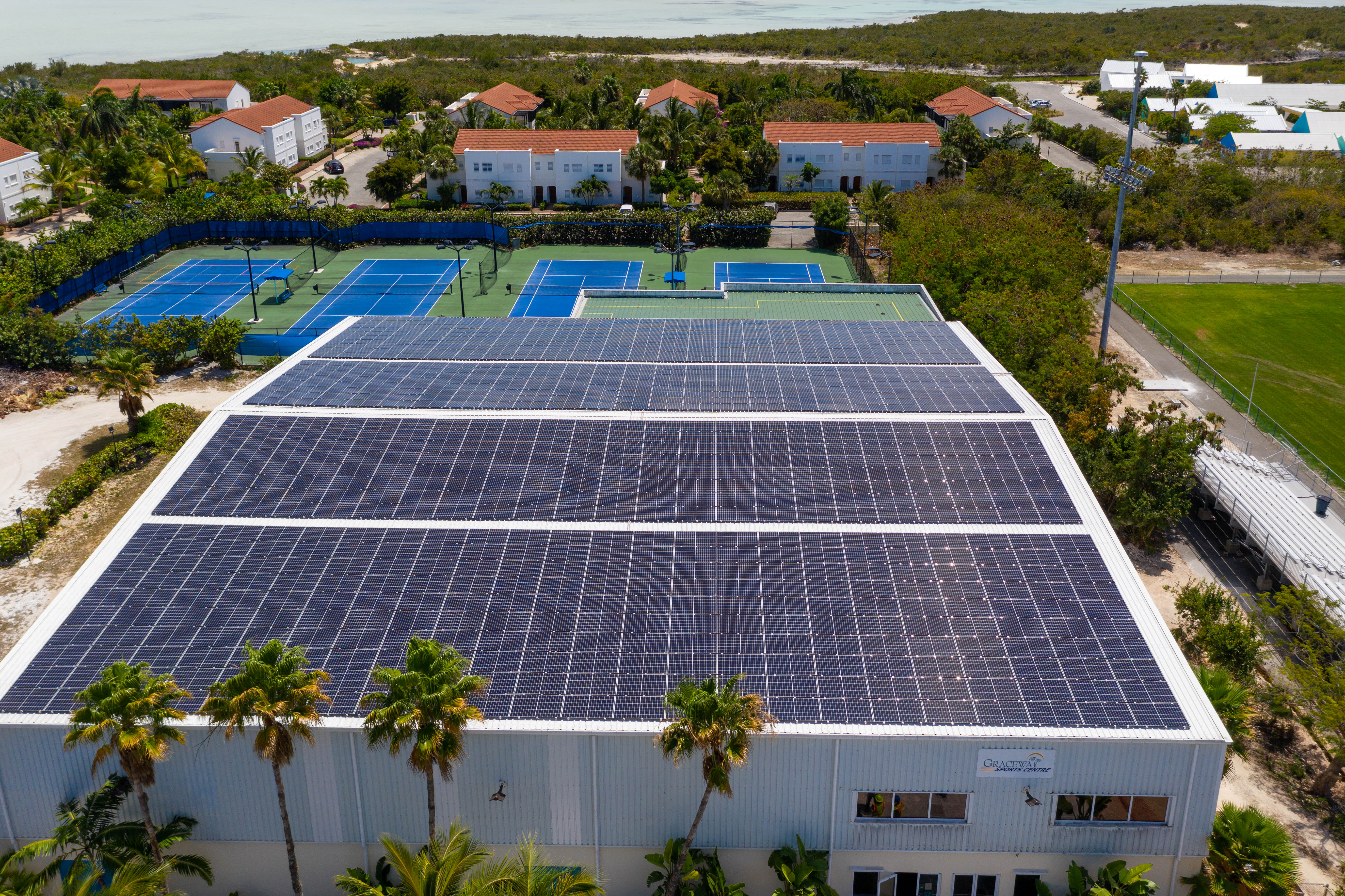 FortisTCI Adds More Solar with Partners Graceway Sports Centre and H2O Lifestyle Resort