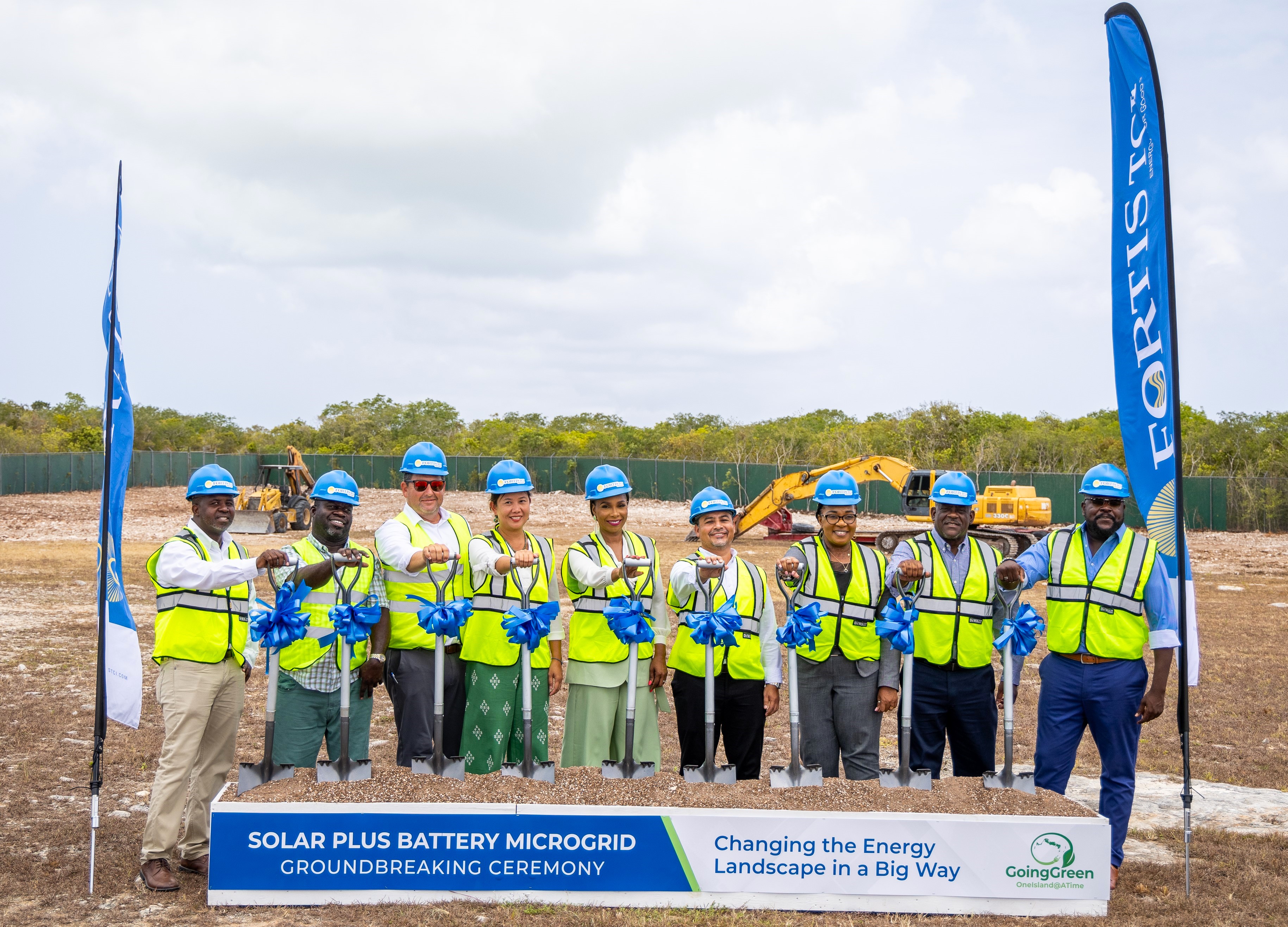FortisTCI Breaks Ground on Twin Islands Solar Plus Battery Microgrid