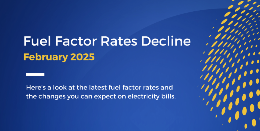 Fuel Factor Rates Update: February 2025
