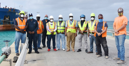 FortisTCI Commissions New 1,500-Foot Fuel Pipeline in Grand Turk