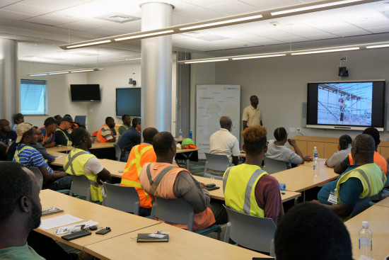 FortisTCI Trains Over 100 Contractors and Their Workers in Environmental Health & Safety Standards
