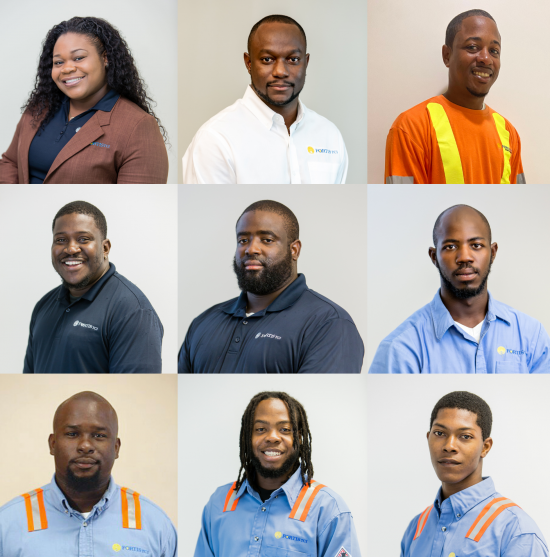FortisTCI promotes nine employees across the company